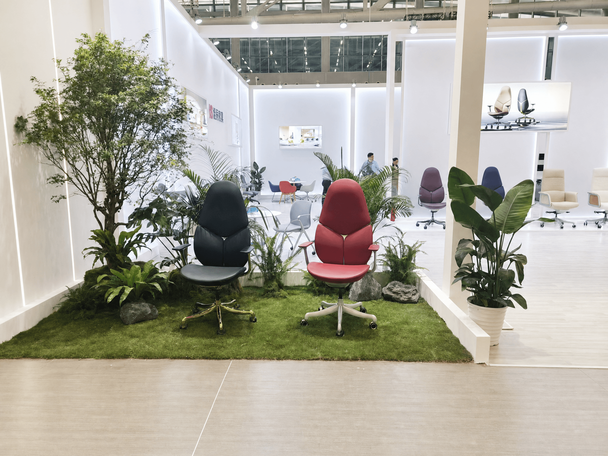 2026年広州CIFFに出展したHanson Furnitureの展示ブース